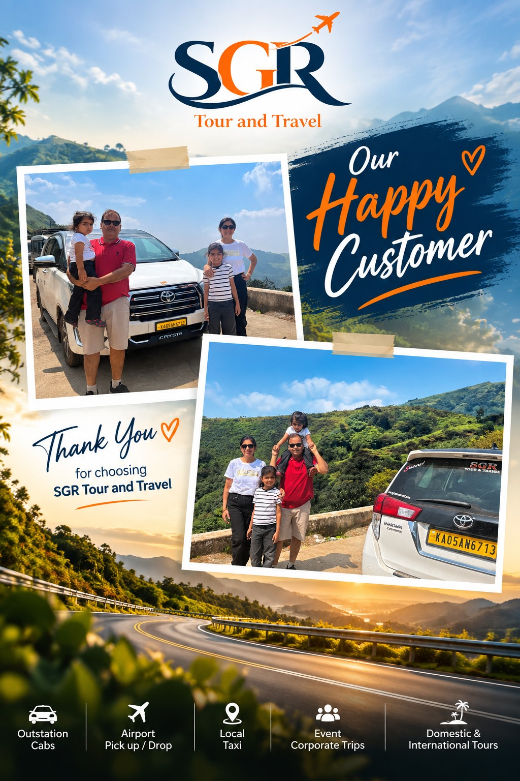 Customer Review Video 3 - SGR Tour and Travel Bangalore