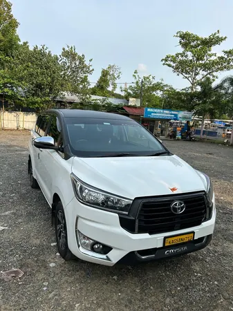 Toyota Innova Crysta front face cab for outstation road trip
